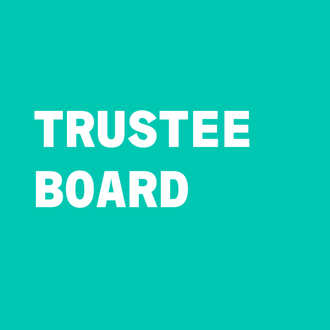Image displaying text "Trustee Board"